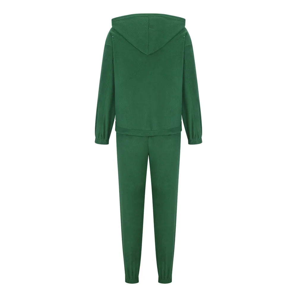 Zip Up Long Sleeve Hoodie and Joggers Set