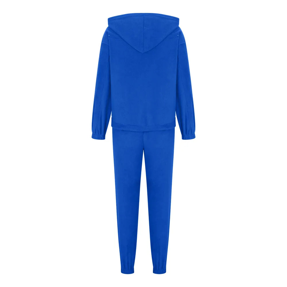 Zip Up Long Sleeve Hoodie and Joggers Set