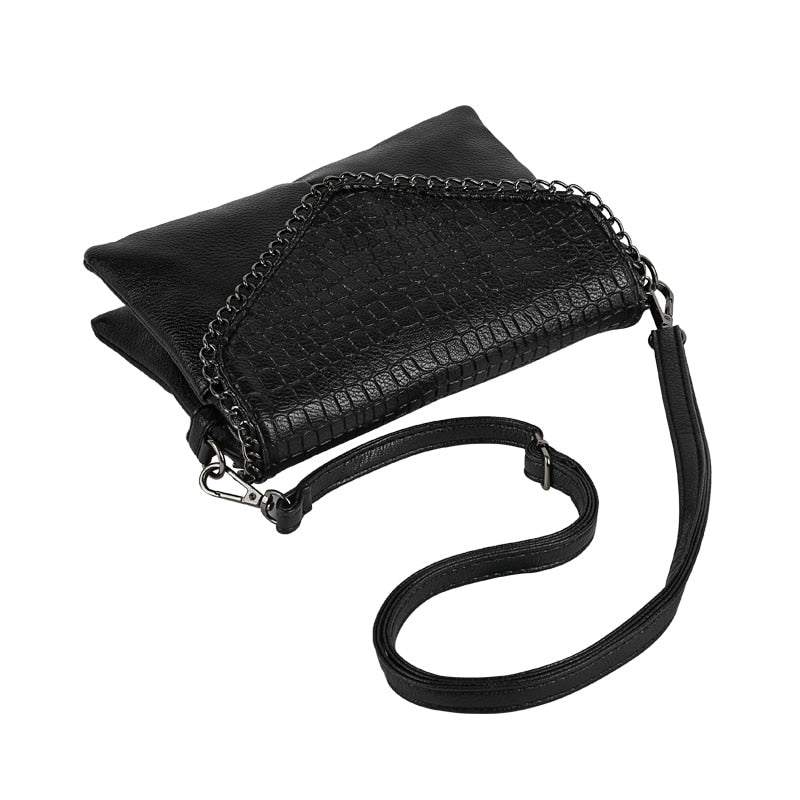 Women’s Crocodile Chain Handbag