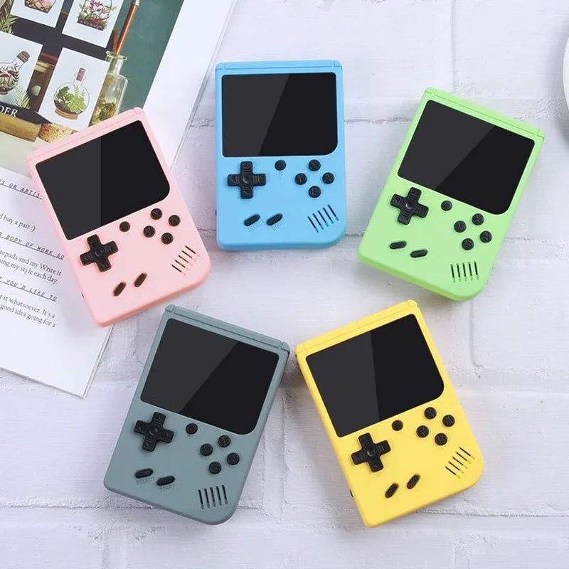 Retro Portable Mini Handheld Video Game Console 8 Bit 3.0 Inch Color LCD Kids Color Game Player Built in 400 Games